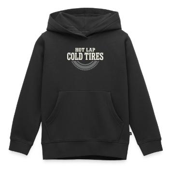 Autocross de piste de la Journée de la Piste Poussière de Frein HPDE - Sweat Premium à capuche enfant bio - noir - Devant - AI Model Kid Male (0cm)
