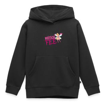 Muddy run shirt mud Matsch Laufshirt Fee Team Frau - Kinder Premium Organic Hoodie - Schwarz - Vorne - AI Model Kid Male (0cm)