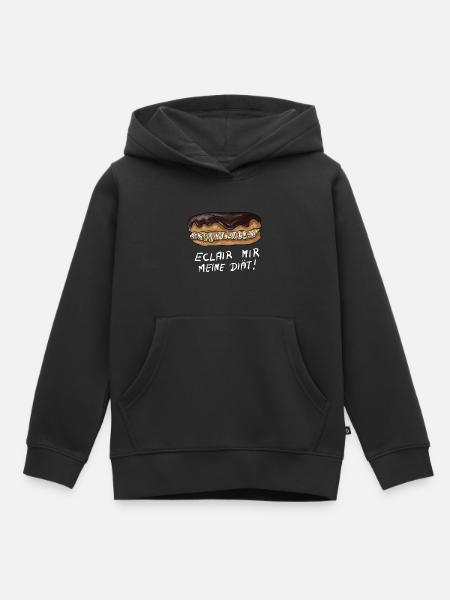 Eclair - Kinder Premium Organic Hoodie - Schwarz