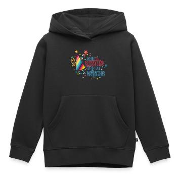 Mein Kostüm Wäsche - Kinder Premium Organic Hoodie - Schwarz - Vorne - AI Model Kid Male (0cm)