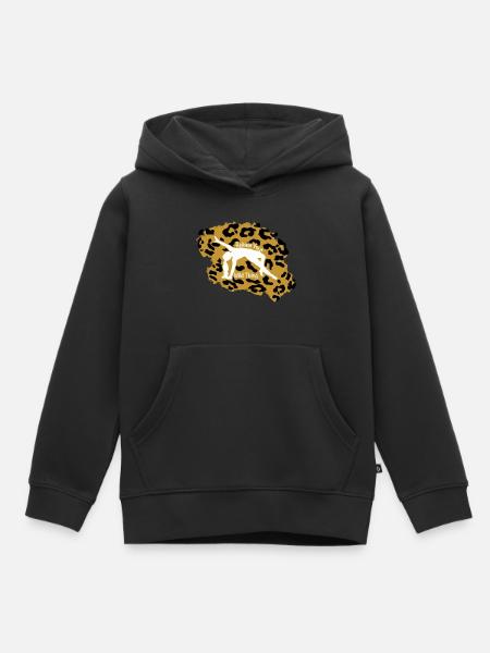 Wild Thing - Kinder Premium Organic Hoodie - Schwarz