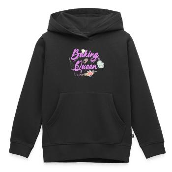 Boulangerie Baker Boulangerie Boulangerie Gâteau de confiserie - Sweat Premium à capuche enfant bio - noir - Devant - AI Model Kid Male (0cm)