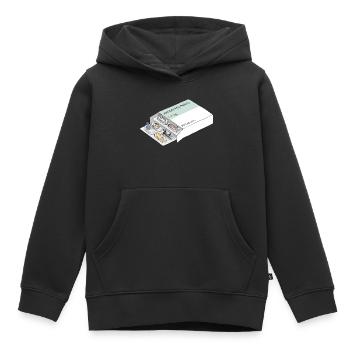 Antidepressants Cats - Anti Depressionen Pillen - Kinder Premium Organic Hoodie - Schwarz - Vorne - AI Model Kid Male (0cm)