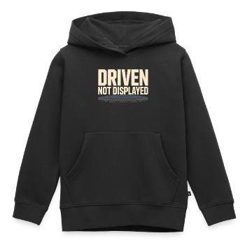 Autocross de piste de la Journée de la Piste Poussière de Frein HPDE - Sweat Premium à capuche enfant bio - noir - Devant - AI Model Kid Male (0cm)