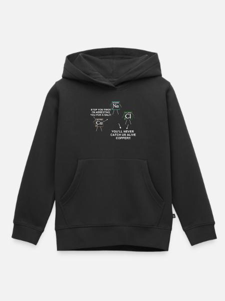 Wissenschaft - Kinder Premium Organic Hoodie - Schwarz