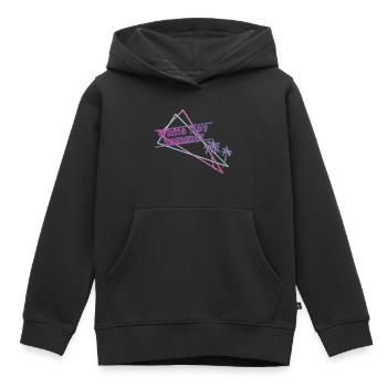 White Boy Summer Retro Lustig Shirt Ironisch USA - Kinder Premium Organic Hoodie - Schwarz - Vorne - AI Model Kid Male (0cm)