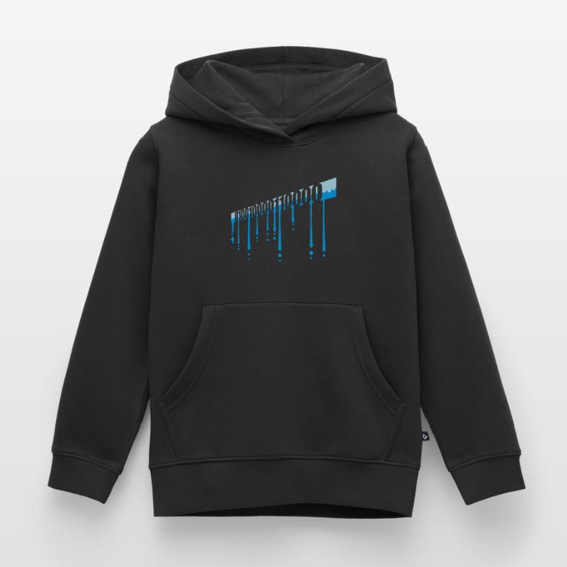 Binary Code Program Language Kids Premium Organic Hoodie