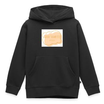 Große Schwester 2024 - Kinder Premium Organic Hoodie - Schwarz - Vorne - AI Model Kid Male (0cm)