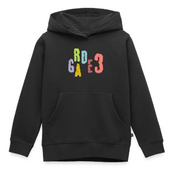 back to school grade 3 third grade - Kinder Premium Organic Hoodie - Schwarz - Vorne - AI Model Kid Male (0cm)