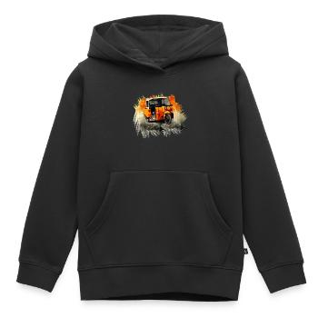 Krause Duo - GDR - Moped - Kids Premium Organic Hoodie - black - Front - AI Model Kid Male (0cm)