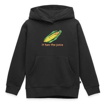Corn Tik tok Trend - Kinder Premium Organic Hoodie - Schwarz - Vorne - AI Model Kid Male (0cm)