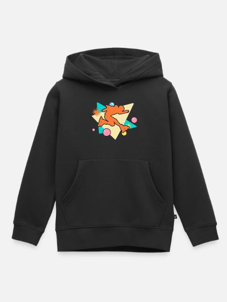 skater blader jump - Kinder Premium Organic Hoodie - Schwarz