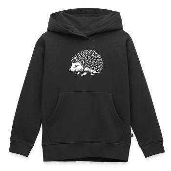 Des bonbons piquants sur la route - Sweat Premium à capuche enfant bio - noir - Devant - AI Model Kid Male (0cm)