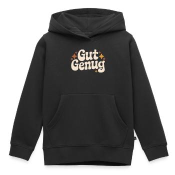 Gut Genug Selbstliebe Ich Bin Gut Genug Selbstwert - Kinder Premium Organic Hoodie - Schwarz - Vorne - AI Model Kid Male (0cm)