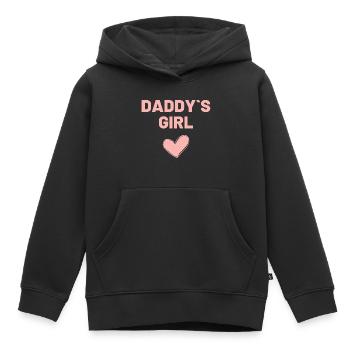 Daddy´s Girl - Kinder Premium Organic Hoodie - Schwarz - Vorne - AI Model Kid Male (0cm)