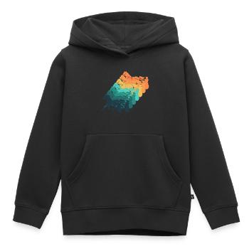 Traber Vintage Geschenk Rennen - Kinder Premium Organic Hoodie - Schwarz - Vorne - AI Model Kid Male (0cm)