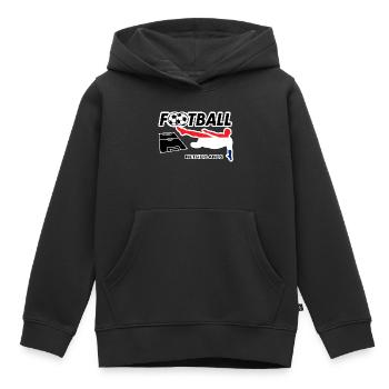 Fußball Fieber Niederlande - Kinder Premium Organic Hoodie - Schwarz - Vorne - AI Model Kid Male (0cm)