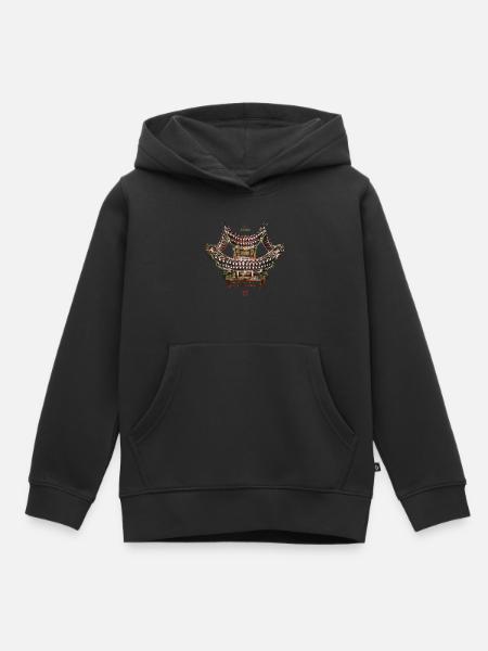 Chinesisch_Architektur im Sommerpalast_Jilan 1885 - Kinder Premium Organic Hoodie - Schwarz