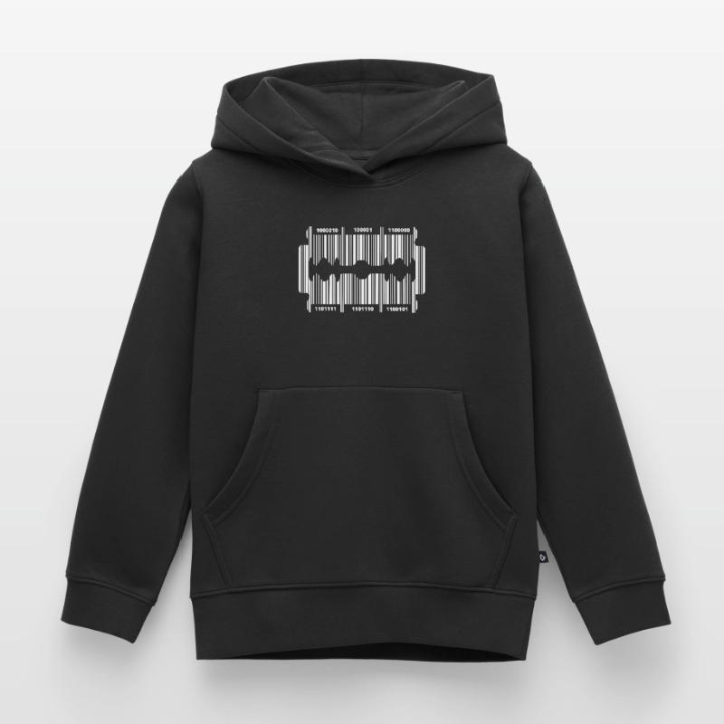 Rasierklinge mit Code Kinder Premium Organic Hoodie