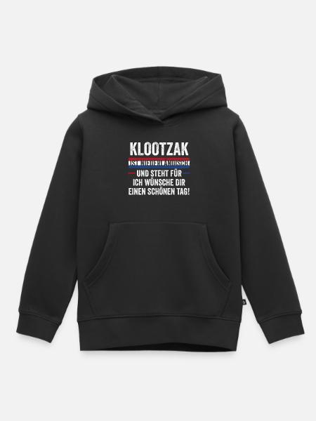 Nederland Nederland - Kinder Premium hoodie biologisch - zwart