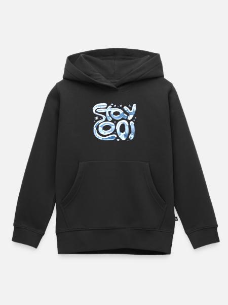 Restez au frais - Sweat Premium à capuche enfant bio - noir
