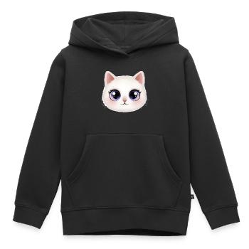 Kätzchen 😻 - Kinder Premium Organic Hoodie - Schwarz - Vorne - AI Model Kid Male (0cm)
