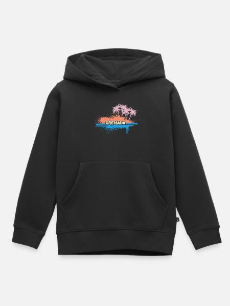Geschenk für Grenada - Kinder Premium Organic Hoodie - Schwarz