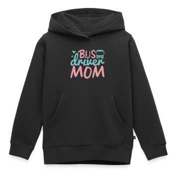 Busfahrer Mama - Kinder Premium Organic Hoodie - Schwarz - Vorne - AI Model Kid Male (0cm)
