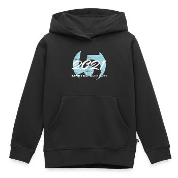 5. Geburtstag 2021 Jungen und Mädchen Geschenk - Kinder Premium Organic Hoodie - Schwarz - Vorne - AI Model Kid Male (0cm)