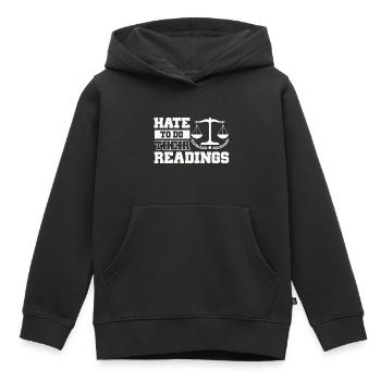 Anwalt - Kinder Premium Organic Hoodie - Schwarz - Vorne - AI Model Kid Male (0cm)