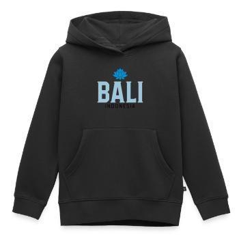 Bali - Kids Premium Organic Hoodie - black - Front - AI Model Kid Male (0cm)