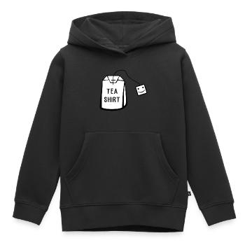 Tee Shirt Lustige Grafik - Kinder Premium Organic Hoodie - Schwarz - Vorne - AI Model Kid Male (0cm)