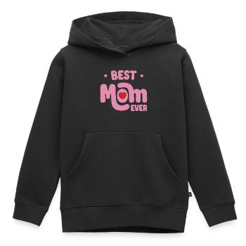 Beste Mutter aller Zeiten - Kinder Premium Organic Hoodie - Schwarz - Vorne - AI Model Kid Male (0cm)