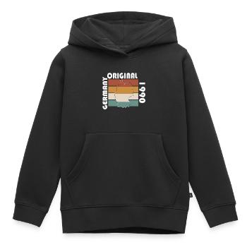 Deutschland Original - Kinder Premium Organic Hoodie - Schwarz - Vorne - AI Model Kid Male (0cm)
