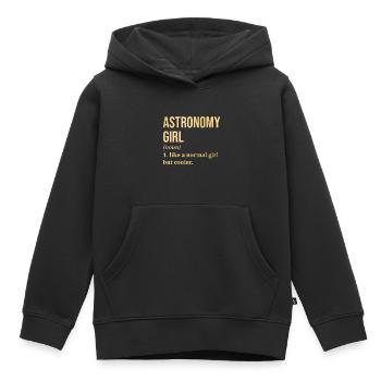 Astronomie Astronomie Astronomie - Sweat Premium à capuche enfant bio - noir - Devant - AI Model Kid Male (0cm)