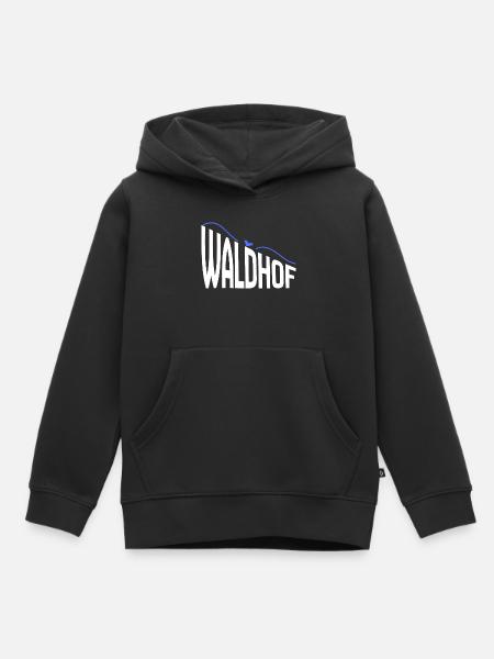 Waldhof - Kinder Premium Organic Hoodie - Schwarz