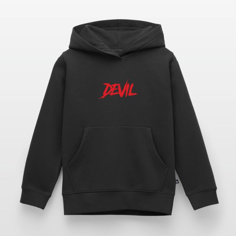DEVIL Kids Premium Organic Hoodie