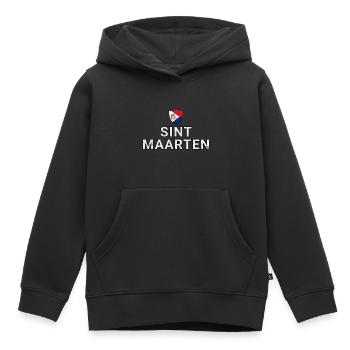 Sint Maarten - Kinder Premium Organic Hoodie - Schwarz - Vorne - AI Model Kid Male (0cm)
