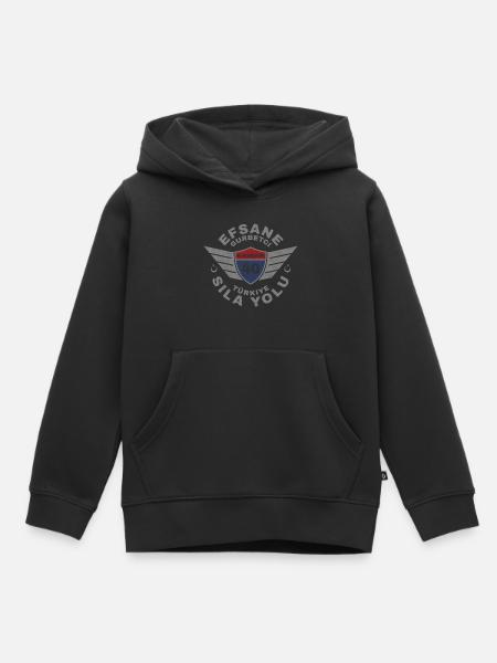 Kırşehir - Kinder Premium Organic Hoodie - Schwarz