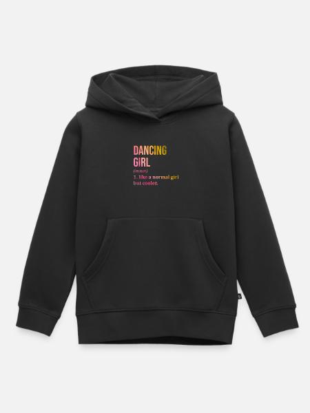 Dancer Dancer Dancer - Kinder Premium Organic Hoodie - Schwarz