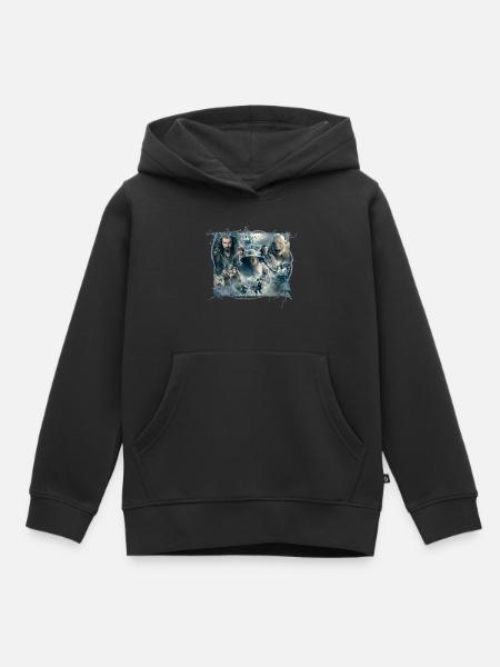The Hobbit Battle Of The Five Armies Characters - Kids Premium Organic Hoodie - black