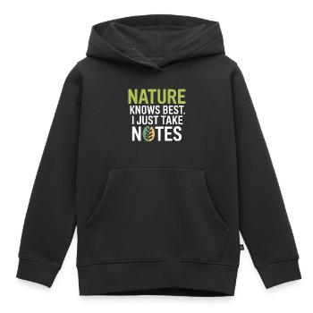 Zertifizierter Observateur für klinische biologische Systeme - Kinder Premium Organic Hoodie - Schwarz - Vorne - AI Model Kid Male (0cm)
