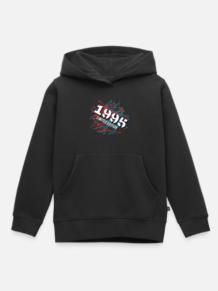 1995 Édition limitée - Sweat Premium à capuche enfant bio - noir