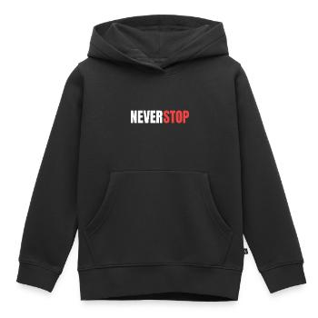 Gamestop GME share trading - Kids Premium Organic Hoodie - black - Front - AI Model Kid Male (0cm)