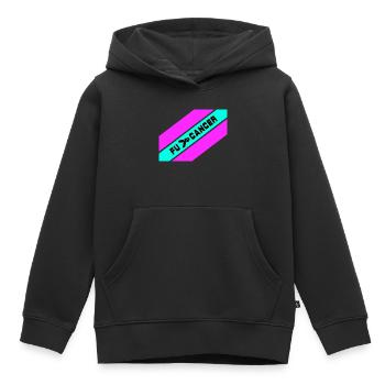 Fu... Krebs / Kampf gegen Krebs / Fu.. Cancer - Kinder Premium Organic Hoodie - Schwarz - Vorne - AI Model Kid Male (0cm)