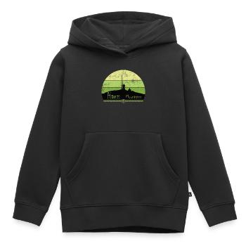 Harz Style - Harz Mountains - Wir lieben den Harz - Kinder Premium Organic Hoodie - Schwarz - Vorne - AI Model Kid Male (0cm)