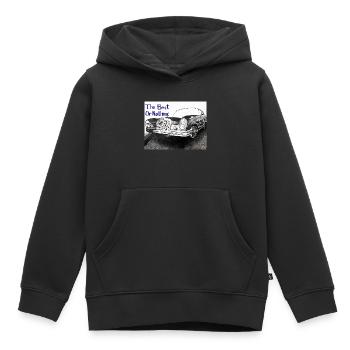 Das Beste oder nichts - Kinder Premium Organic Hoodie - Schwarz - Vorne - AI Model Kid Male (0cm)