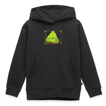 Fantastic Tree with Sprinkles - Kids Premium Organic Hoodie - black - Front - AI Model Kid Male (0cm)