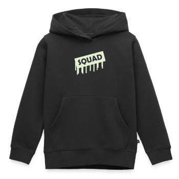 squad - Kinder Premium Organic Hoodie - Schwarz - Vorne - AI Model Kid Male (0cm)