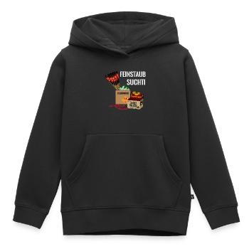 Pyro Feuerwerk - Kinder Premium Organic Hoodie - Schwarz - Vorne - AI Model Kid Male (0cm)